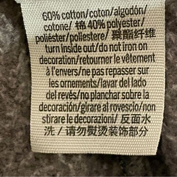 Victoria’s Secret Pink Leopard Thick Fleece Joggers Gray Black White Size Medium - Picture 8 of 14